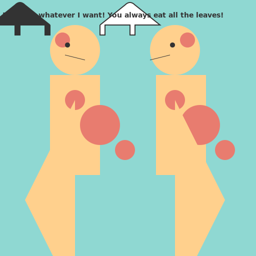 Two Giraffes Arguing - DrawGPT