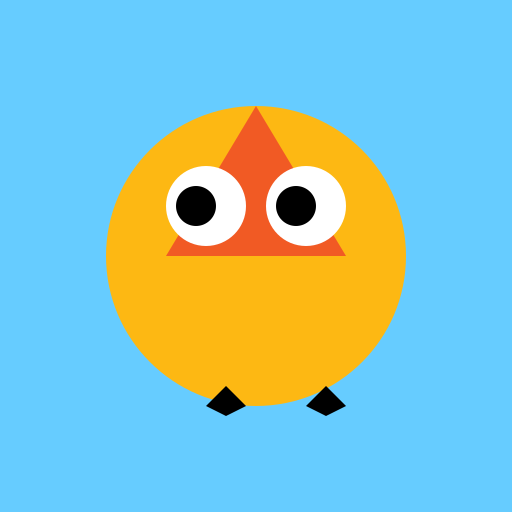 Flying Orange Penguin - DrawGPT