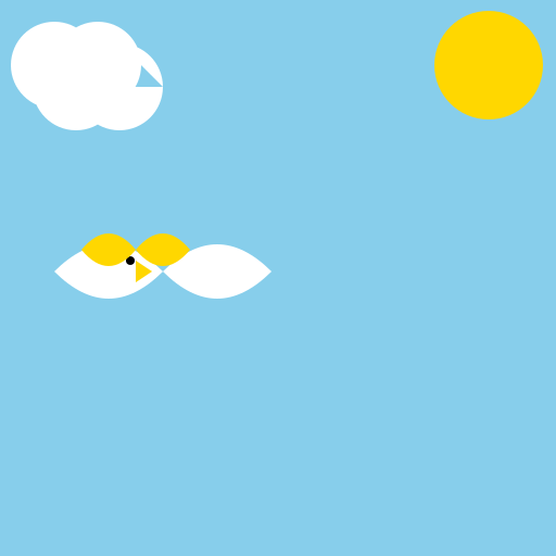 Flying Bird - DrawGPT