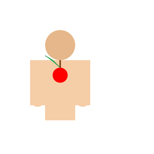 Man Holding an Apple - DrawGPT