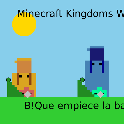 Minecraft Kingdoms War - DrawGPT