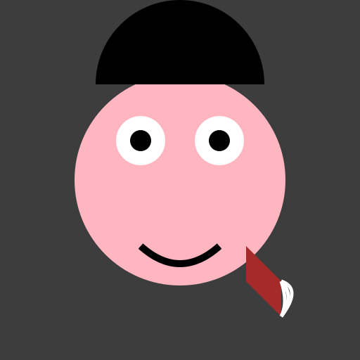 The Joker Smoking a Spliff - DrawGPT