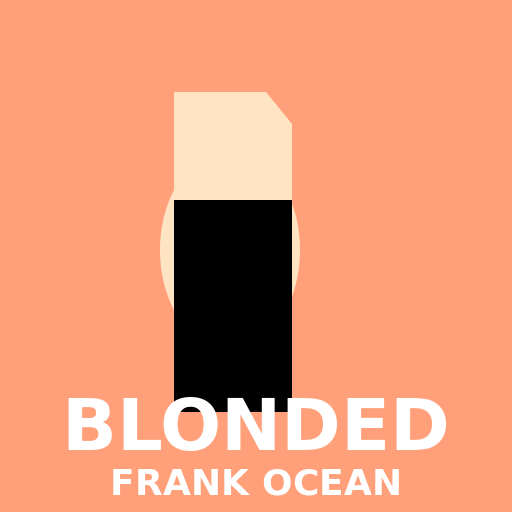 Mai Sakurajima as Blonded by Frank Ocean - DrawGPT