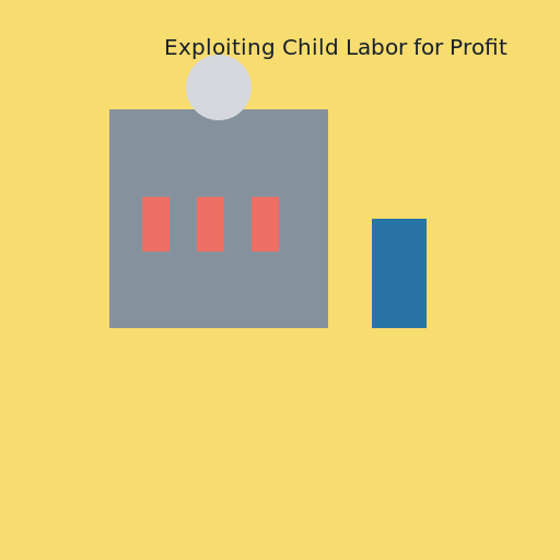 Exploiting Child Labor - DrawGPT