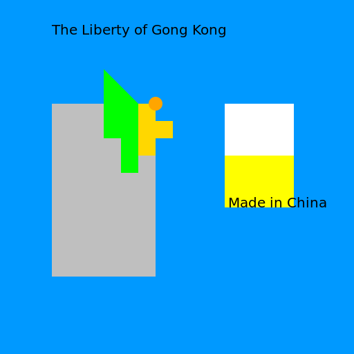 The Liberty of Gong Kong - DrawGPT