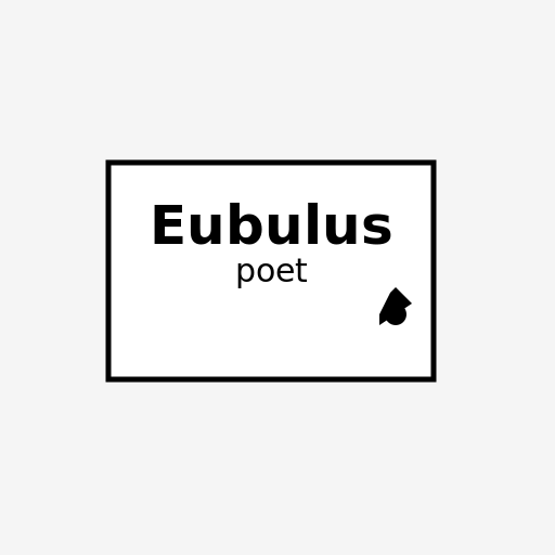Eubulus (poet) - DrawGPT