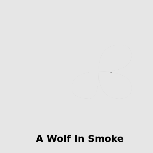 A Wolf In Smoke - DrawGPT