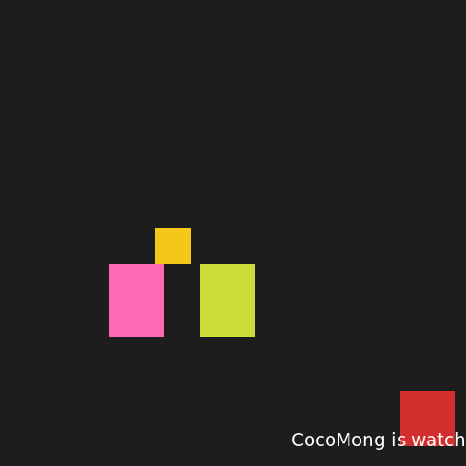 Woman, Sister and Lego man is going to kick Virus King mouse from CocoMong is watching you on the bottom right corner and the mouse is angry - DrawGPT