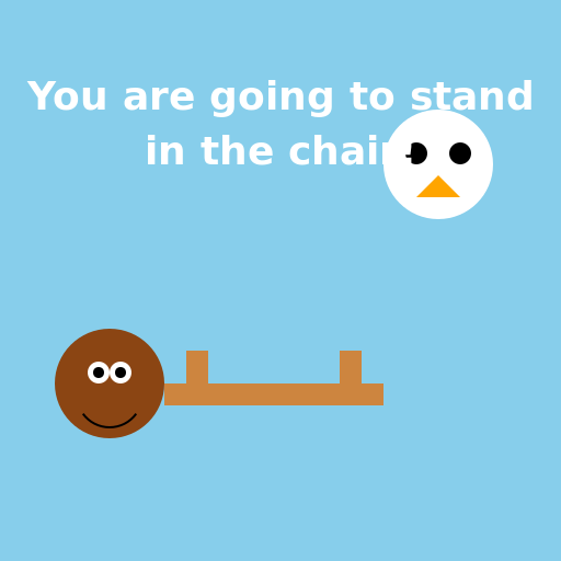 Coconut Monkey and the Scared Seagull - DrawGPT