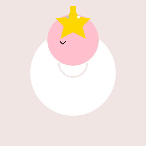 Angle Doll with Yellow Star Stick - DrawGPT