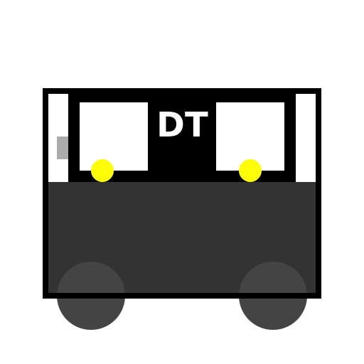 Black Dump Truck - DrawGPT