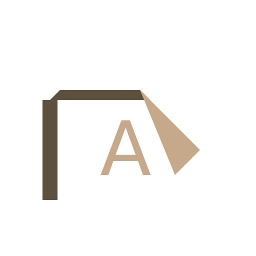 Axe and Wing Tattoo forming an A - DrawGPT