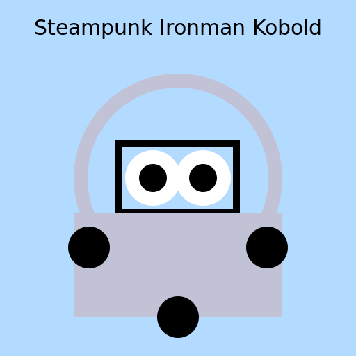 Steampunk Ironman Kobold - DrawGPT