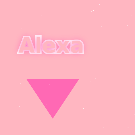 Alexa Neon Sign with Silhouette - DrawGPT