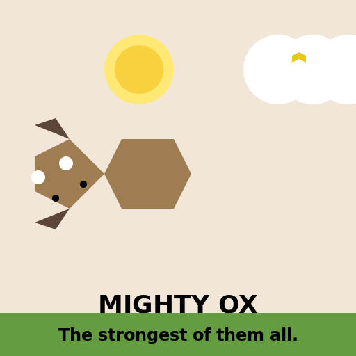 Mighty Ox Logo - DrawGPT