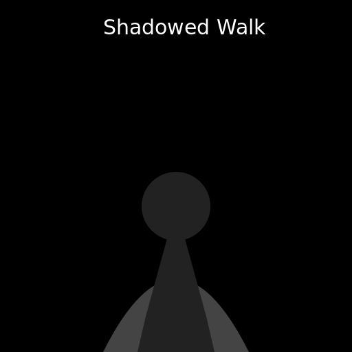 Shadowed Walk - DrawGPT
