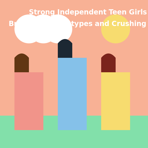 Strong Independent Teen Girls - DrawGPT