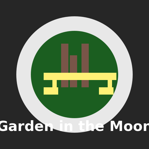 Garden in the Moon Logo - DrawGPT