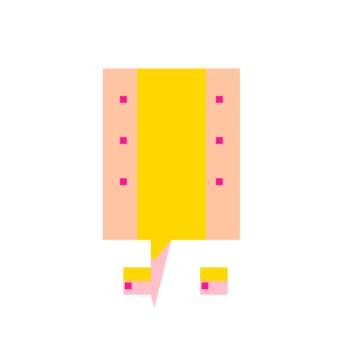 Shimmer in Her Golden Leotard and Pink Tutu - DrawGPT