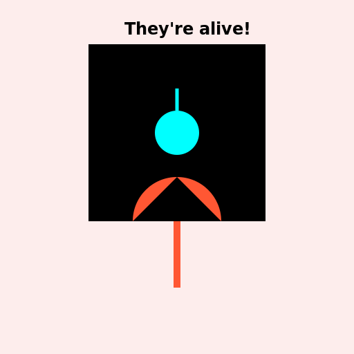 Crab and Plankton Bug Invasion - DrawGPT