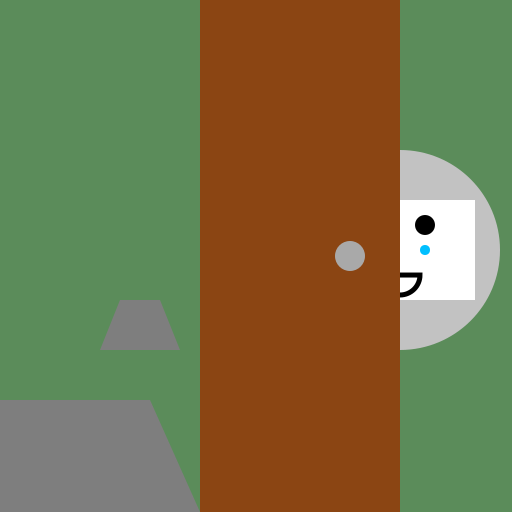 Plankton Bug goes to the bucket and a computer wife crying when opens the door - DrawGPT