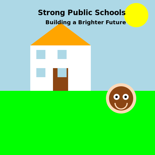 Strong Public Schools - Happy Child - DrawGPT