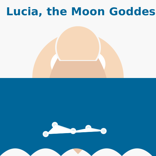 Lucia, the Moon Goddess - DrawGPT