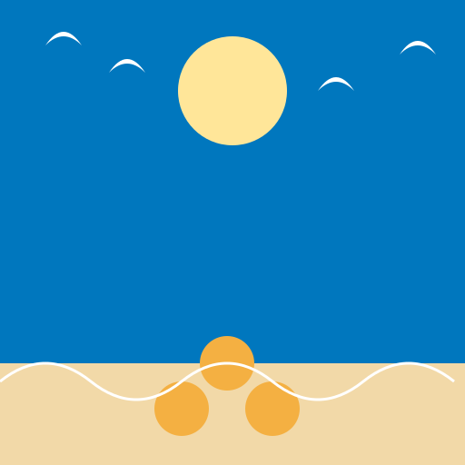 Children Playing by the Ocean - DrawGPT