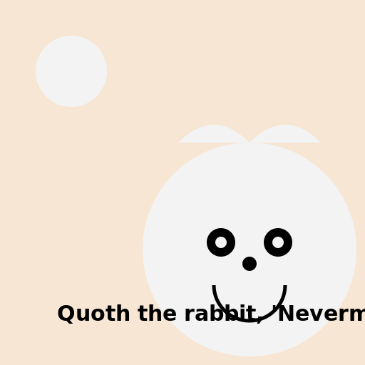 White Rabbit Edgar Allen Poe - DrawGPT