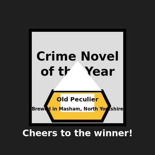 Theakston's Old Peculier Crime Novel of the Year Award - DrawGPT