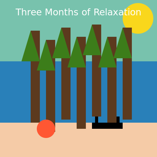 Three Months of Relaxation - DrawGPT