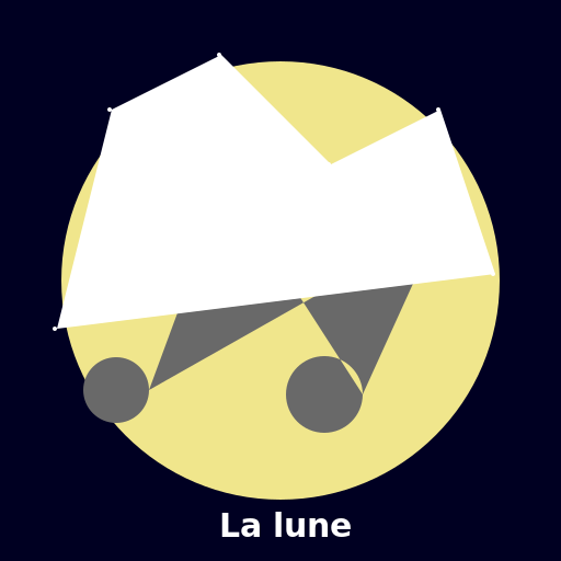 La lune - DrawGPT