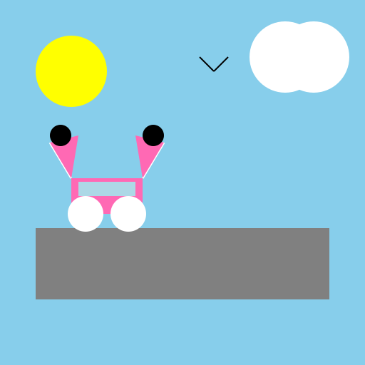 Car Flying in the Air - DrawGPT