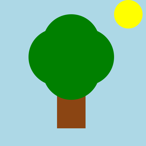 A Beautiful Tree - DrawGPT