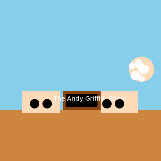 Family watching the Andy Griffith show on tv - DrawGPT