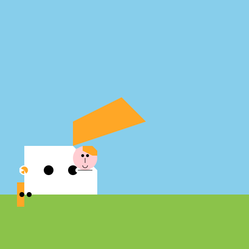 Cat Flying an Airplane - DrawGPT