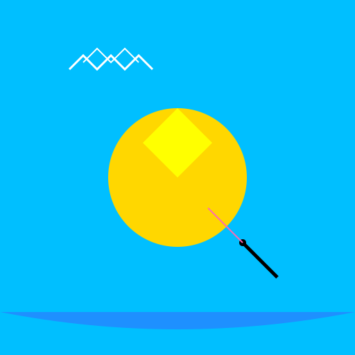 Sun Rising from the Ocean with Birds Flying and a Couple Fishing - DrawGPT