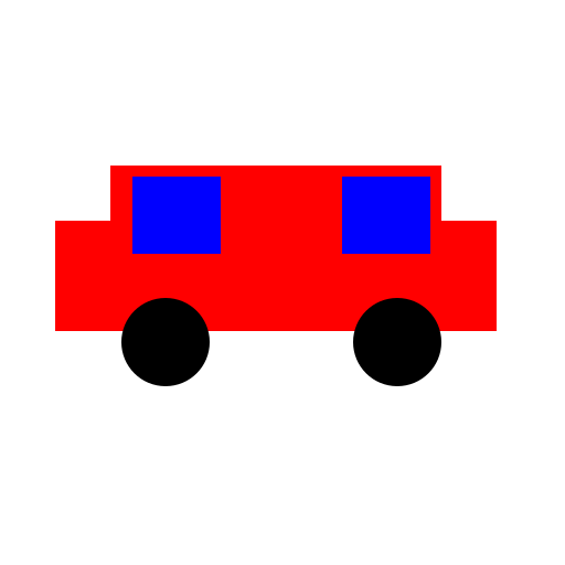 A Classic Red Car - DrawGPT