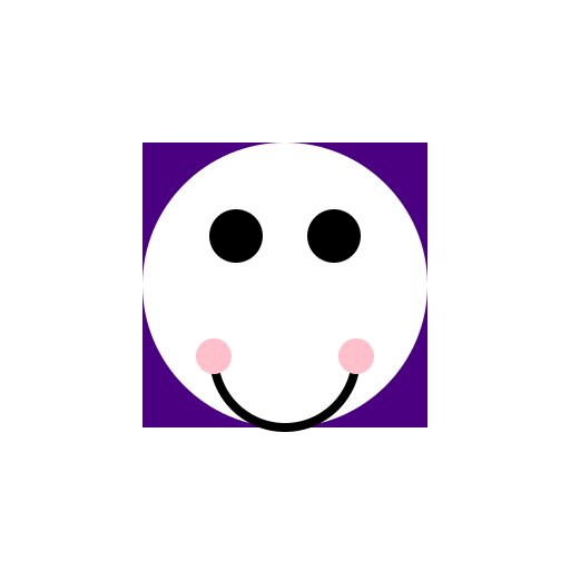 Cute Blackberry Kawaii Style Flat with a Smiling Face - DrawGPT