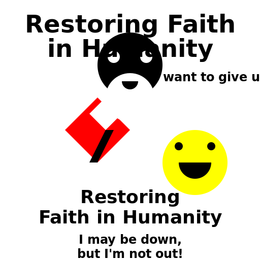 Restoring Faith in Humanity Logo - DrawGPT