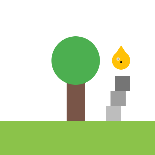 Rabit Climbing Three Steps - DrawGPT