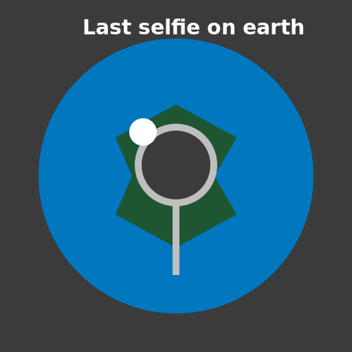Last selfie on earth - DrawGPT