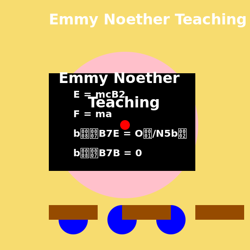 Emmy Noether Teaching - DrawGPT