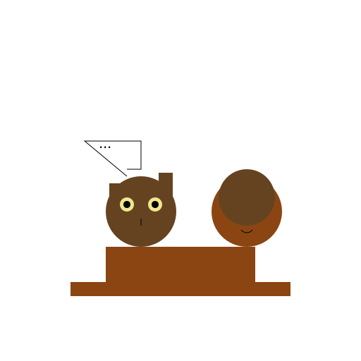 The Unhappy Brunette and the Chatty Man - DrawGPT