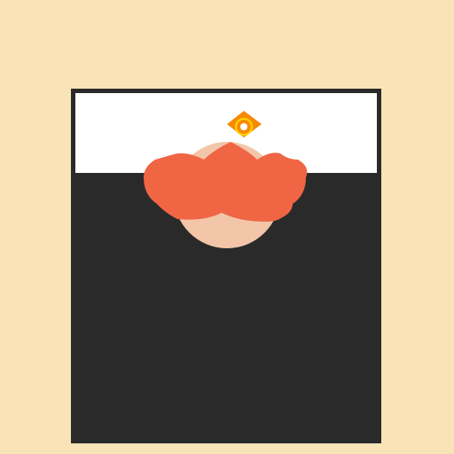 Enji Todoroki, the hero known as Endeavor, in a sharp suit - DrawGPT