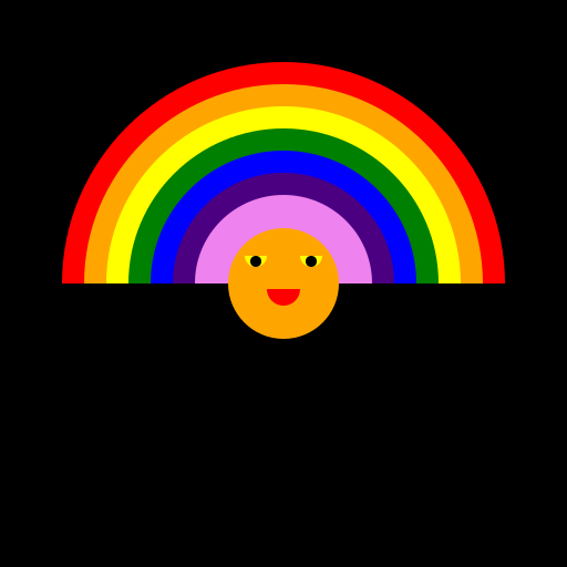 A Colorful Rainbow - AI Prompt #6118 - DrawGPT