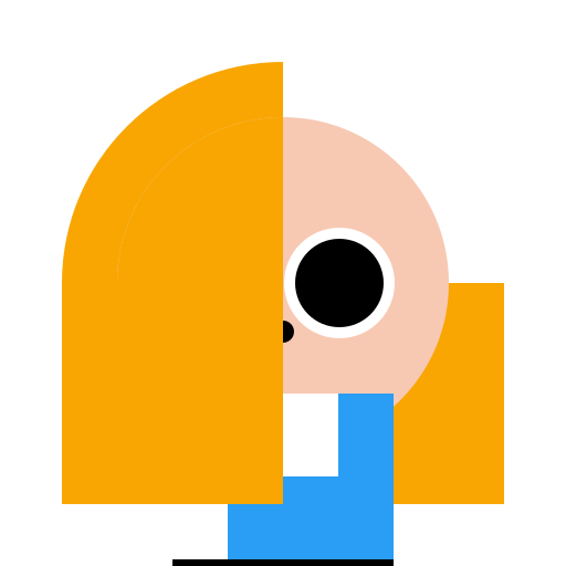 Blonde Woman Cartoon Drawing - DrawGPT