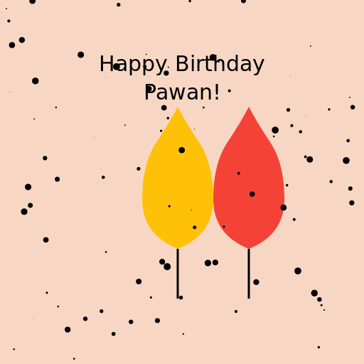 Happy Birthday Pawan - DrawGPT