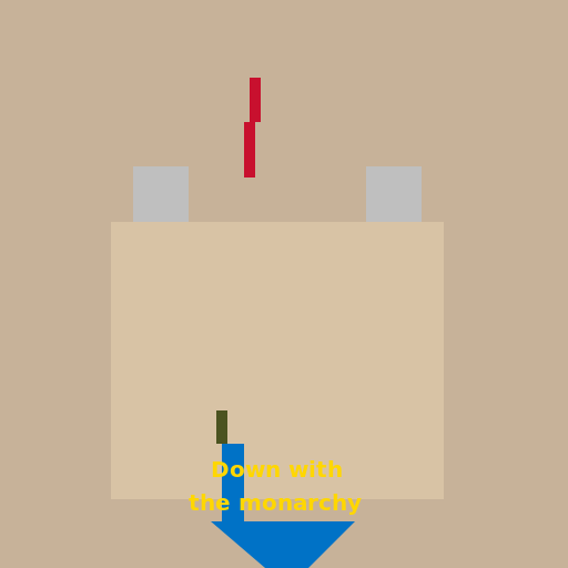 Against the british monarchy - DrawGPT