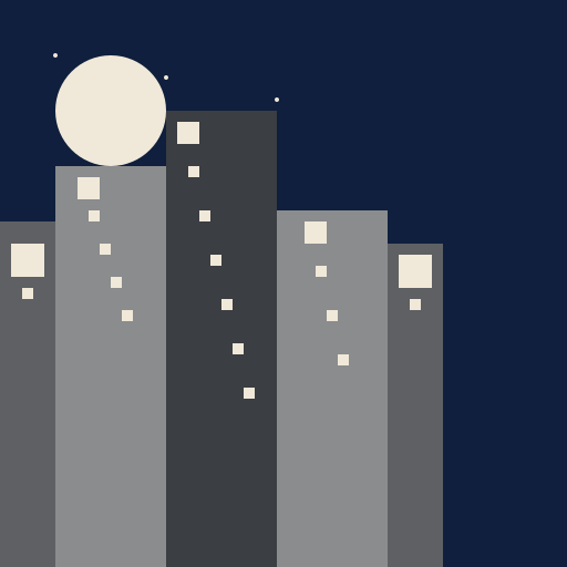 Night view of Hong Kong in 1980s - DrawGPT